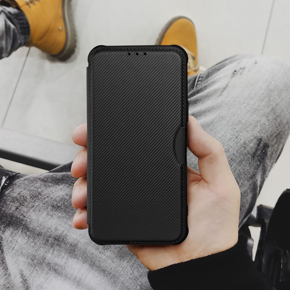 Pouzdra knížková Razor pro SAMSUNG GALAXY A13 5G / A04S černá