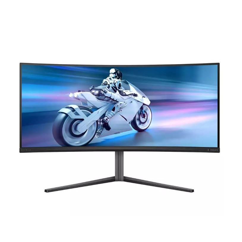 Philips Evnia 34M2C6500/00 računalni monitor 86,4 cm (34") 3440 x 1440 pikseli Wide Quad HD QDOLED Sivo