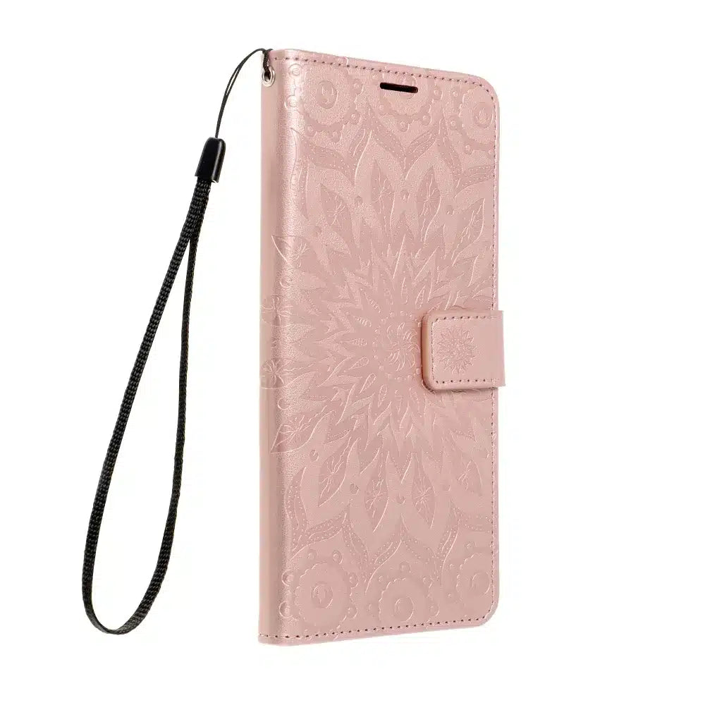 MEZZO knížkové pouzdro pro SAMSUNG GALAXY A54 5G mandala rose gold