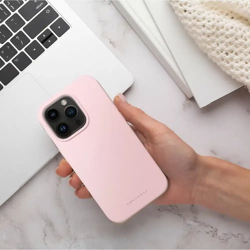 Roar Cloud-Skin pouzdro pro iPhone 13 Pro Max, světle růžové