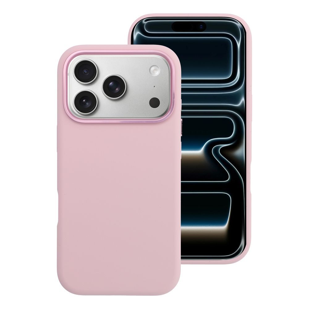 iPhone 17 Pro Max Forcell F-Protect Frame Premium maska kompatibilna s MagSafeom – pink