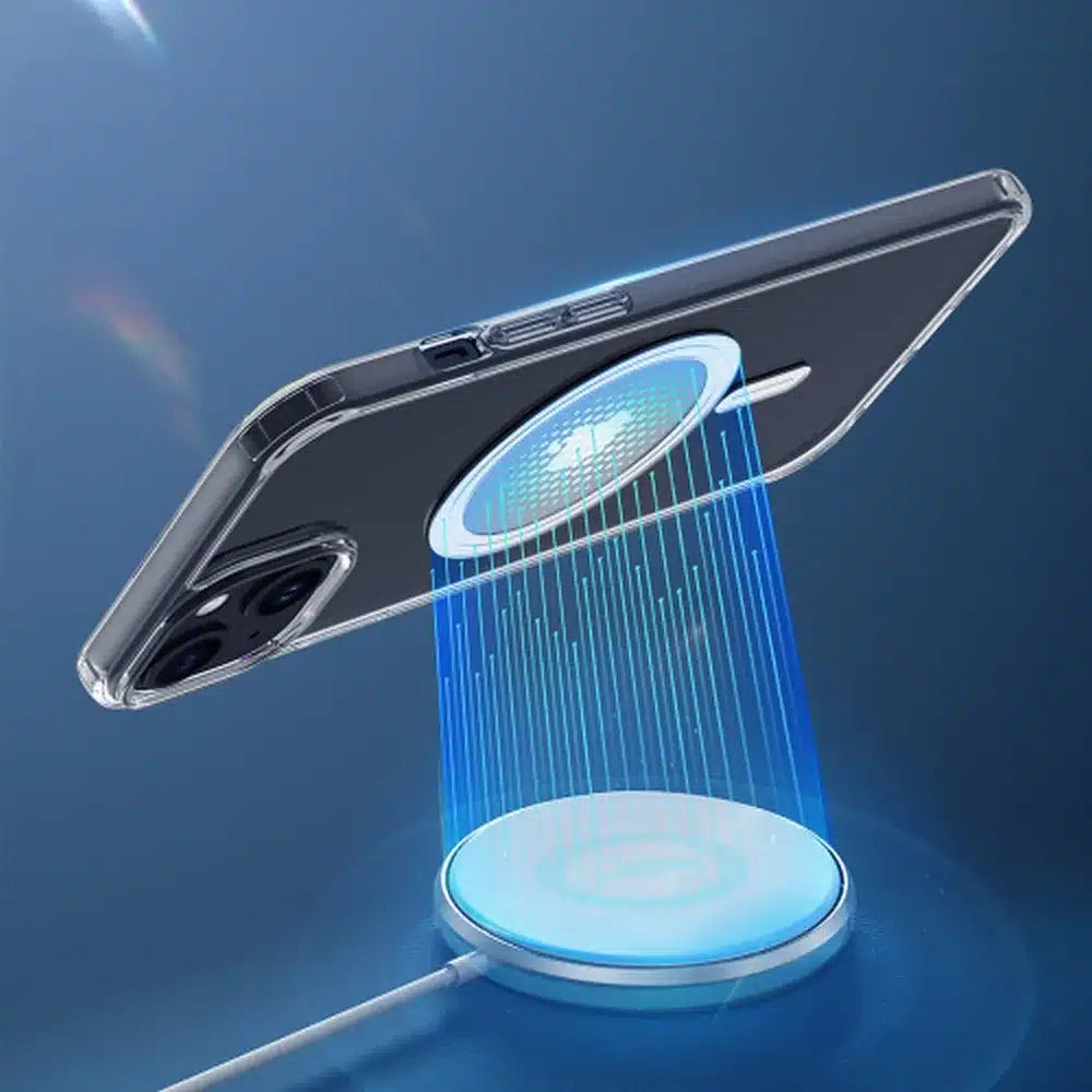DUX DUCIS Clin Mag - průhledné pouzdro kompatibilní s MagSafe pro iPhone 15 Plus