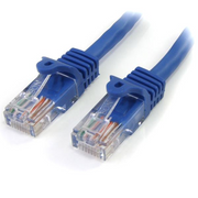 StarTech.com 45PAT1MBL kabel za umrežavanje Plavo 1 m Cat5e U/UTP (UTP)