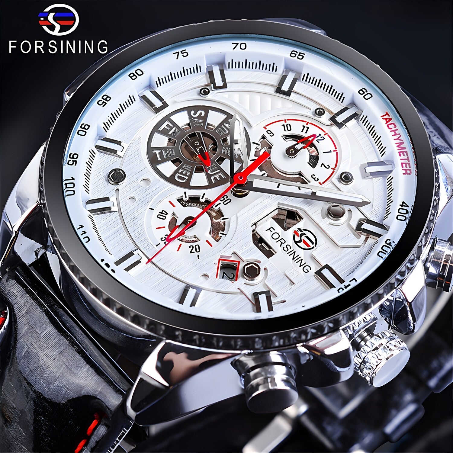 Sat FORSINING VI-14583 - Crna / Srebrna KP14583