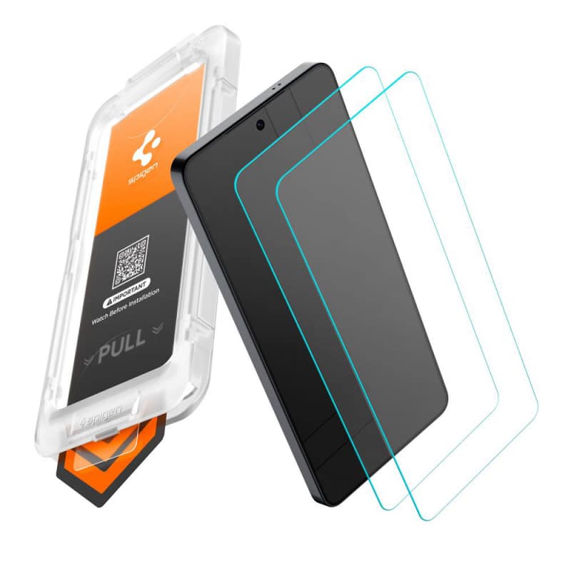 Spigen GlastR EZ FIT Pro HD kaljeno staklo za Samsung Galaxy S26 (2 kom.) AGL11095