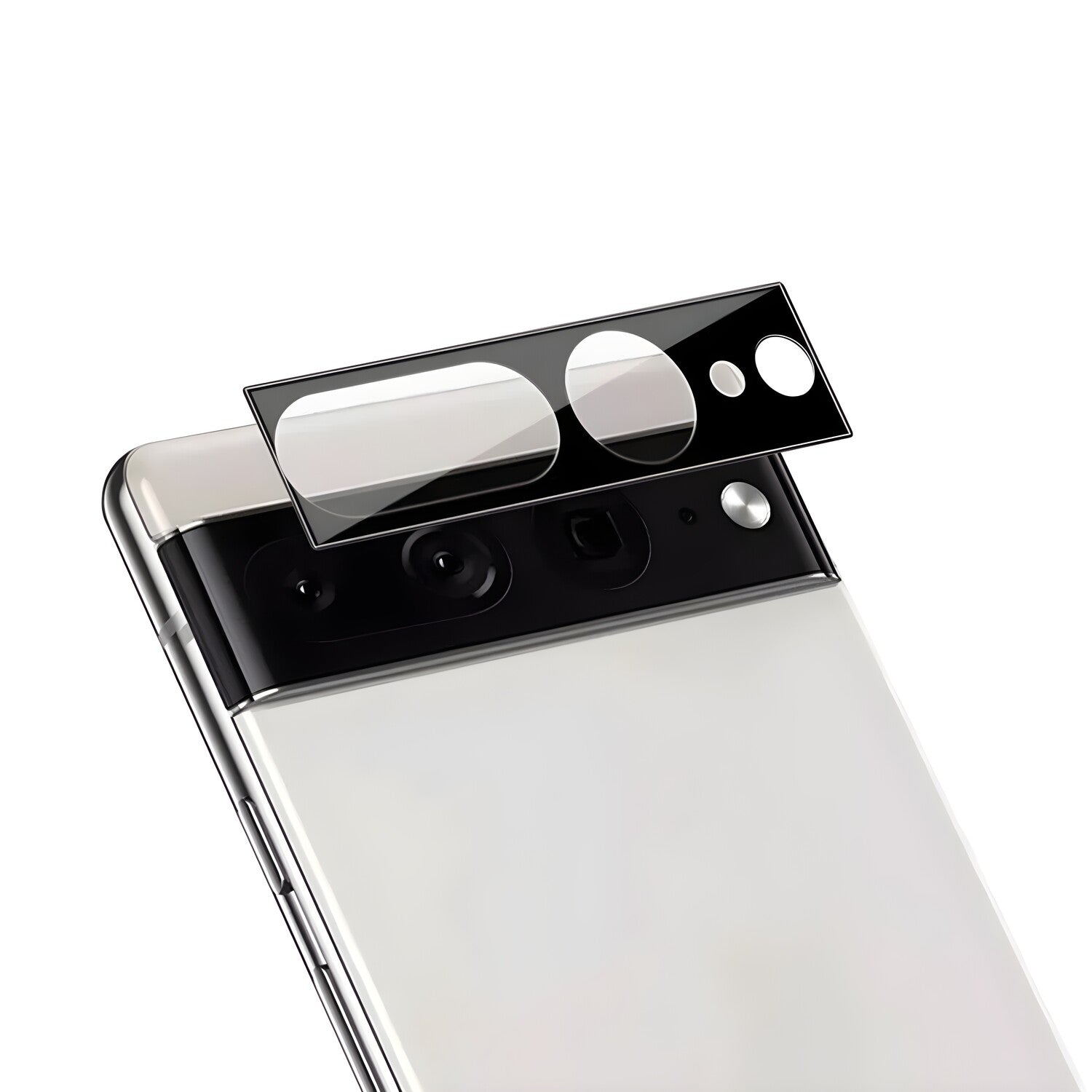 Techsuit zaštitno staklo za kameru za Google Pixel 7 Pro - Crna KP27107