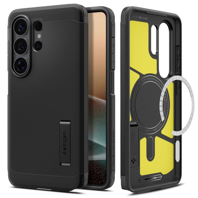 Spigen Tough Armor maska s MagSafeom za Samsung Galaxy S26 Ultra crna ACS10684