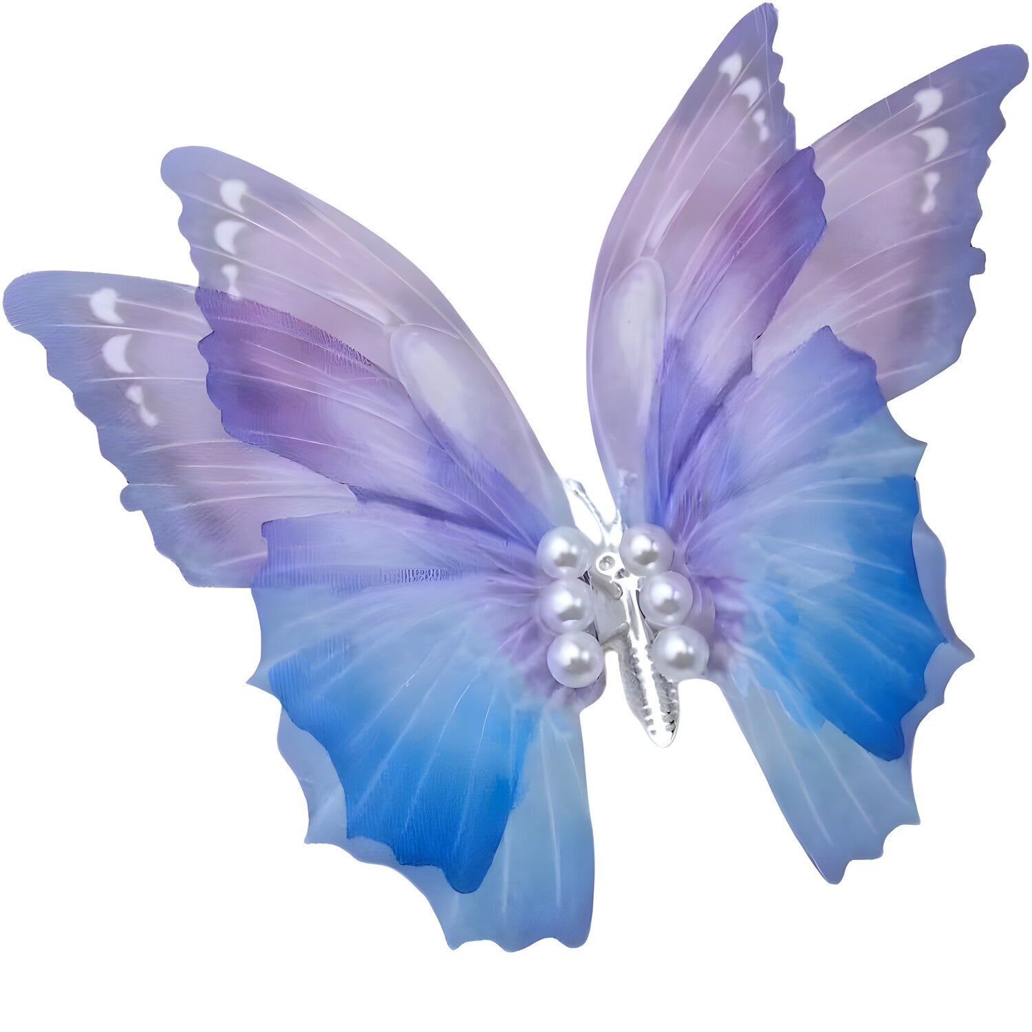 Ukosnica za kosu Leptir-38852 - Ljubičasta/Plava KP38852