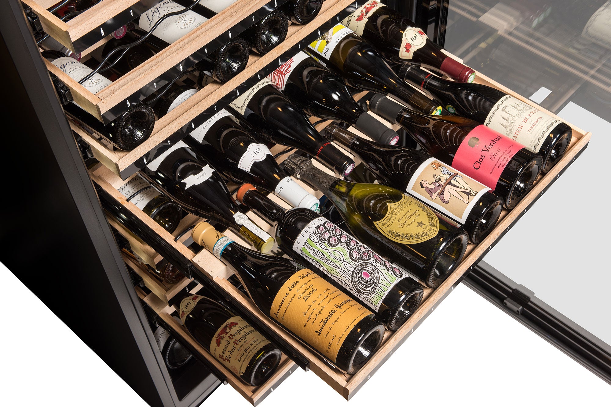 Vinska vitrina LaSommeliere ECELLAR185