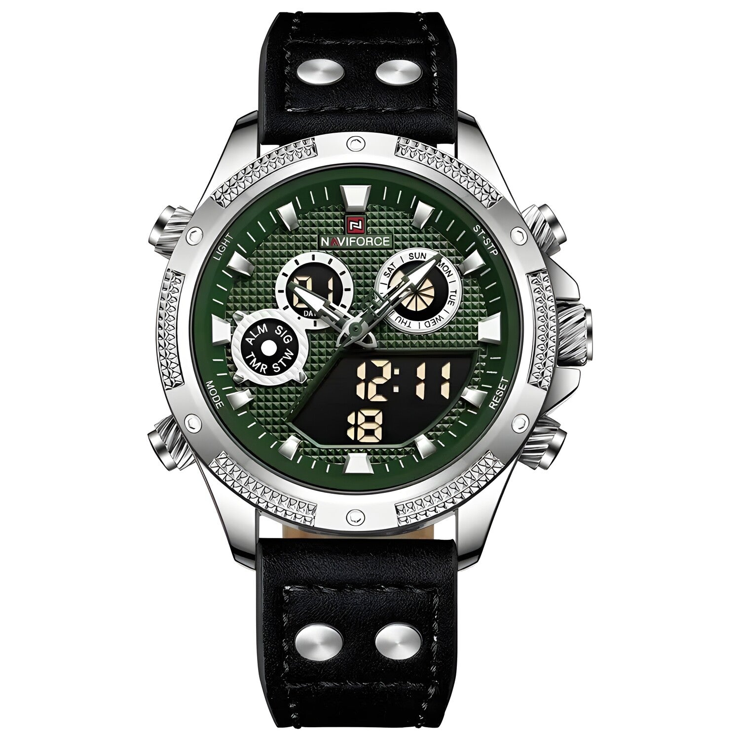 Sat NAVIFORCE KA-29533 - Crna / Zelena KP29533