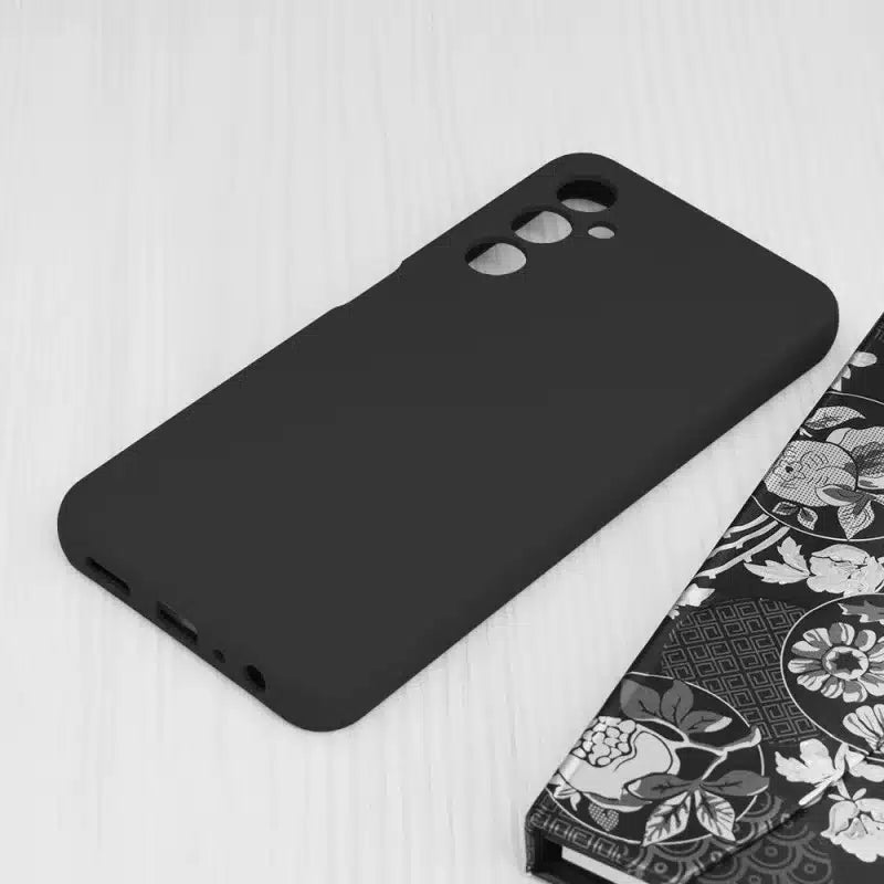 Techsuit Soft Edge Silicone maska za Samsung Galaxy A05s - crna