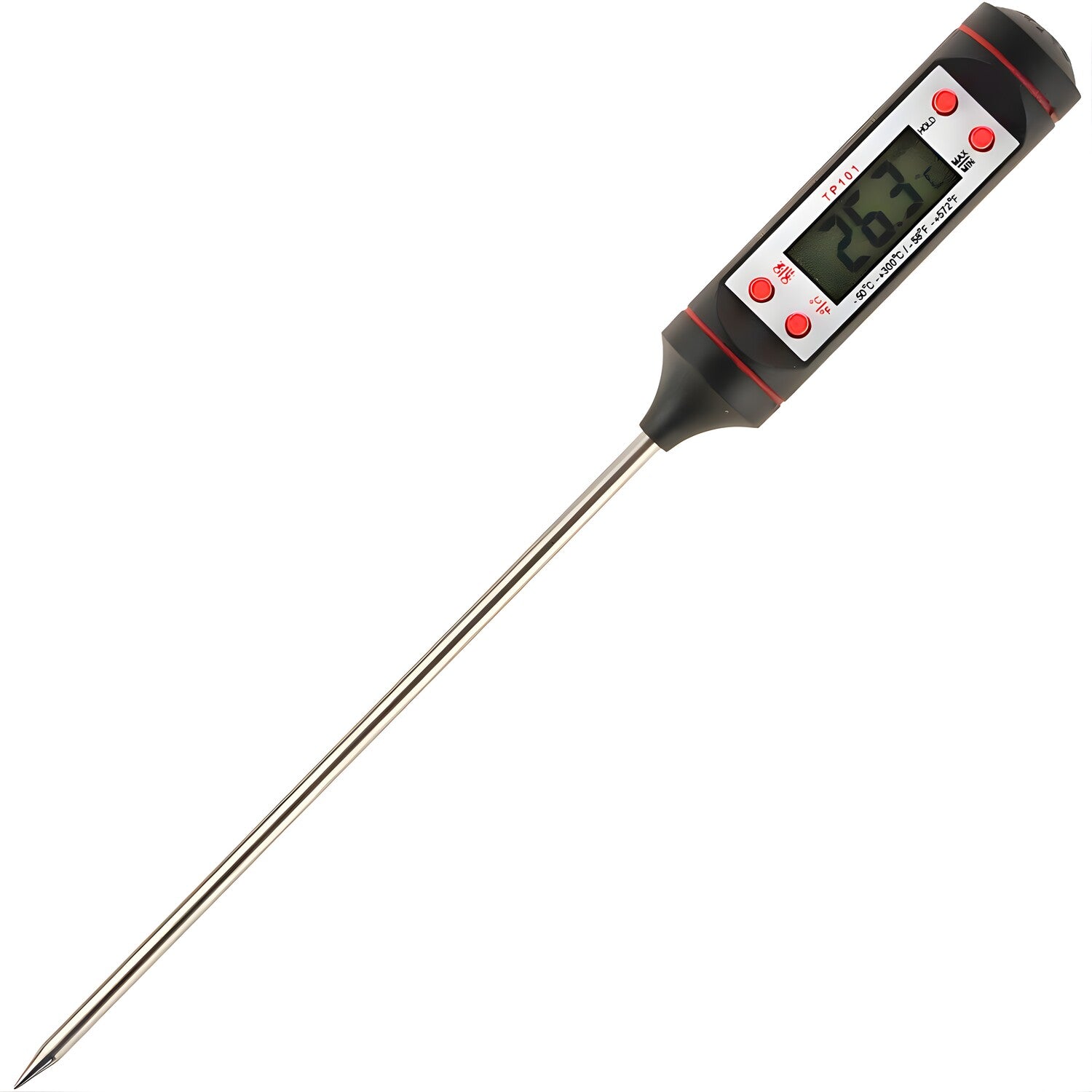 Digitalni Kuhinjski Termometar - Crna KP39391