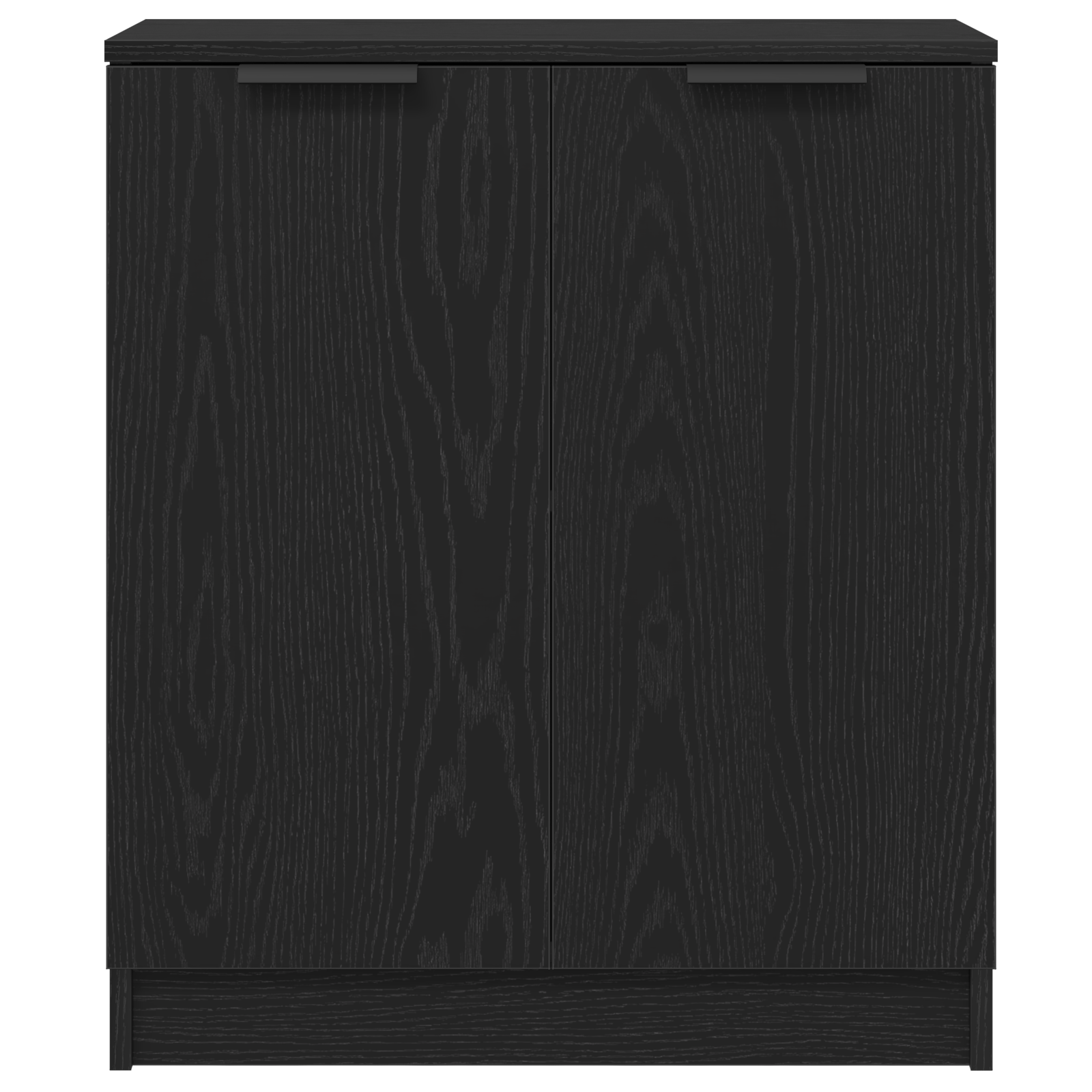 Kreveta 3 pcs Crni hrast Konstruirano drvo