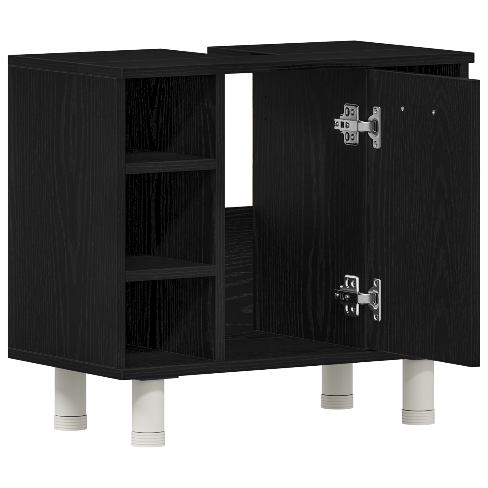 Kupaonski ormar Crni hrast 60 x 32 x 54 cm Konstruirano drvo
