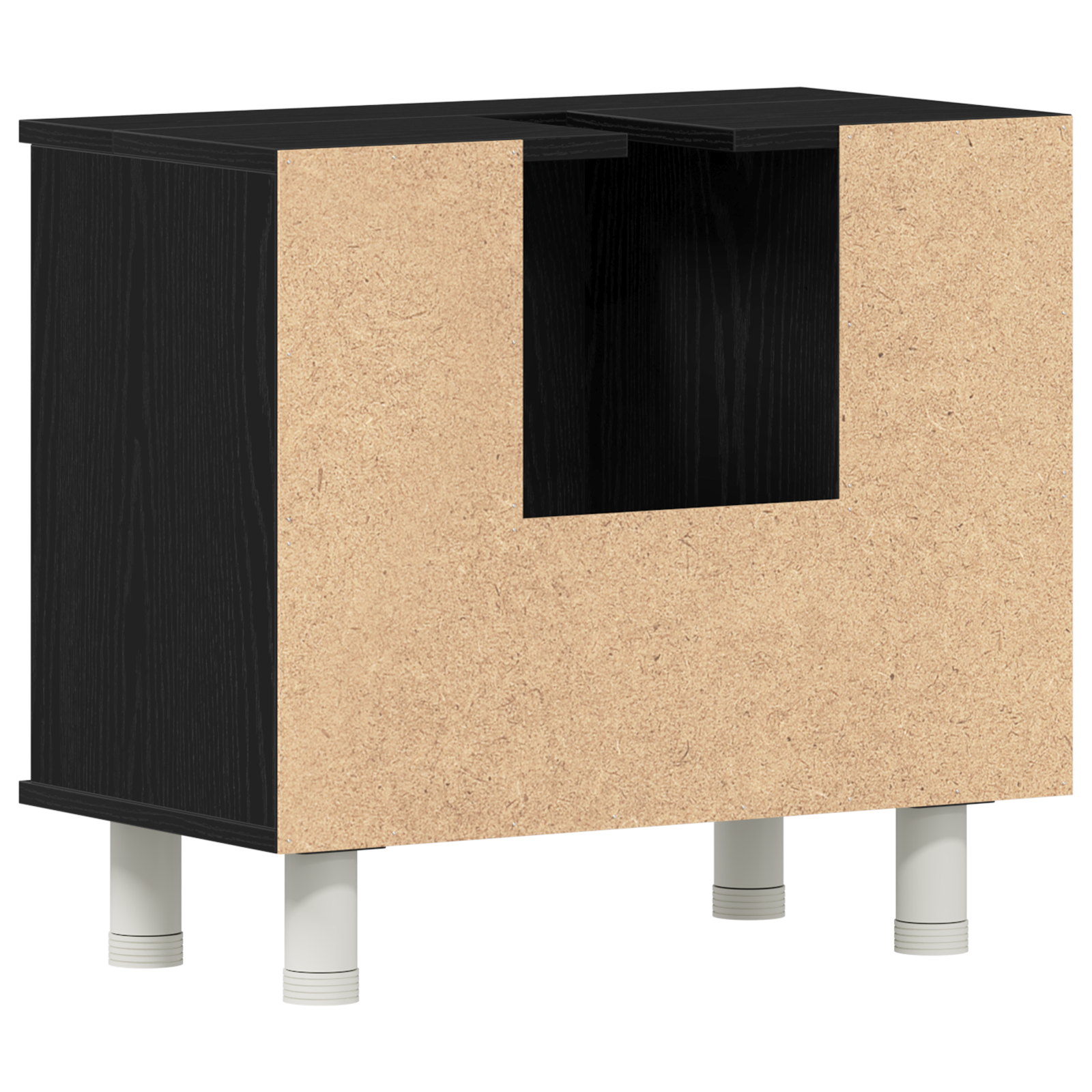 Kupaonski ormar Crni hrast 60 x 32 x 54 cm Konstruirano drvo