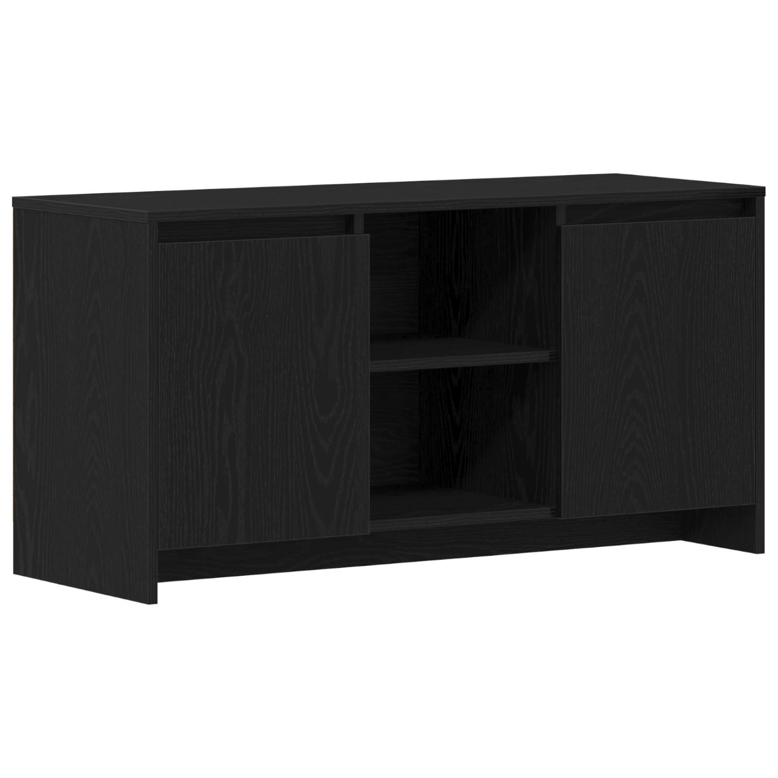 TV ormar Crni hrast 102 x 37,5 x 52,5 cm Konstruirano drvo