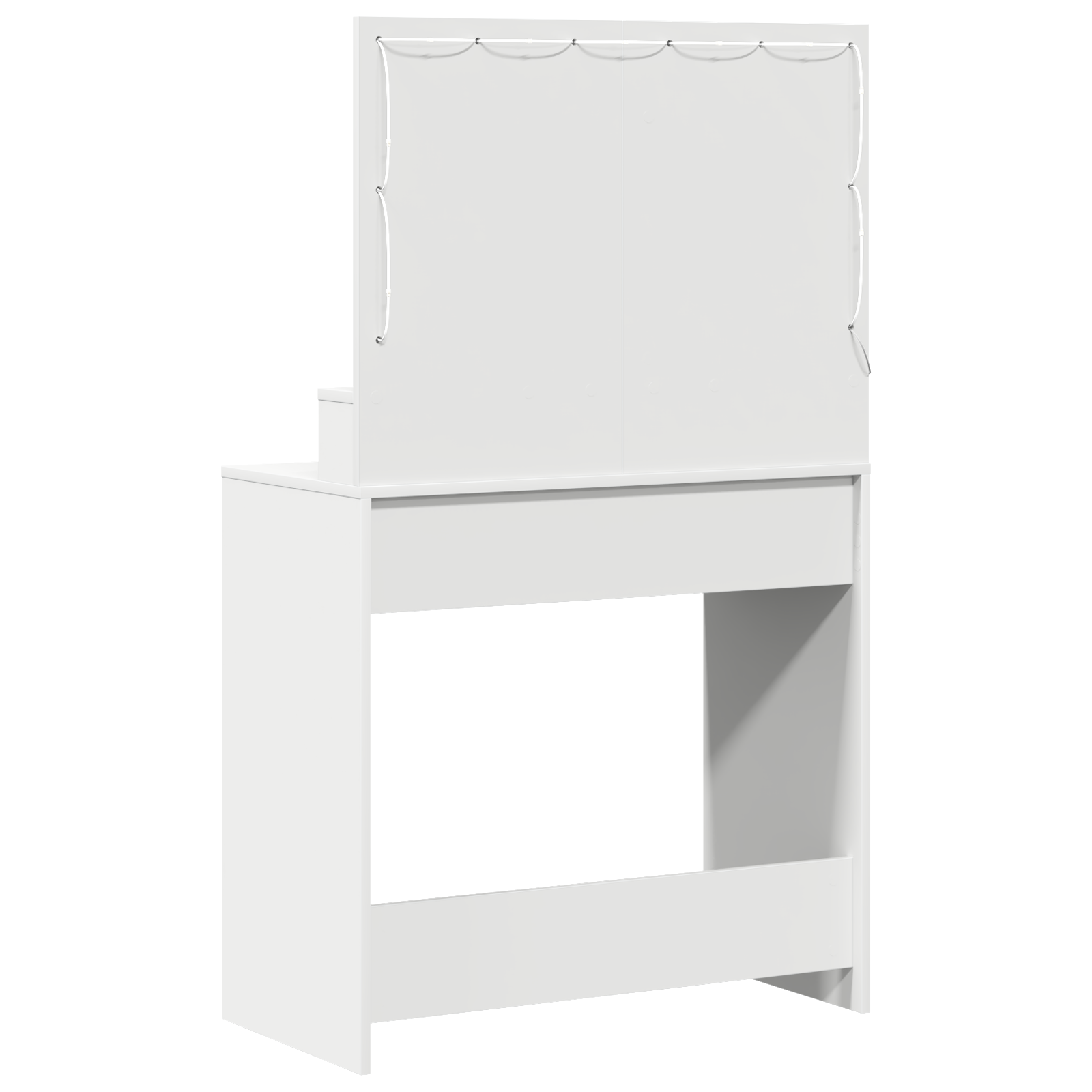 Toaletni stol Bijelo 78,5 x 41 x 135 cm Konstruirano drvo