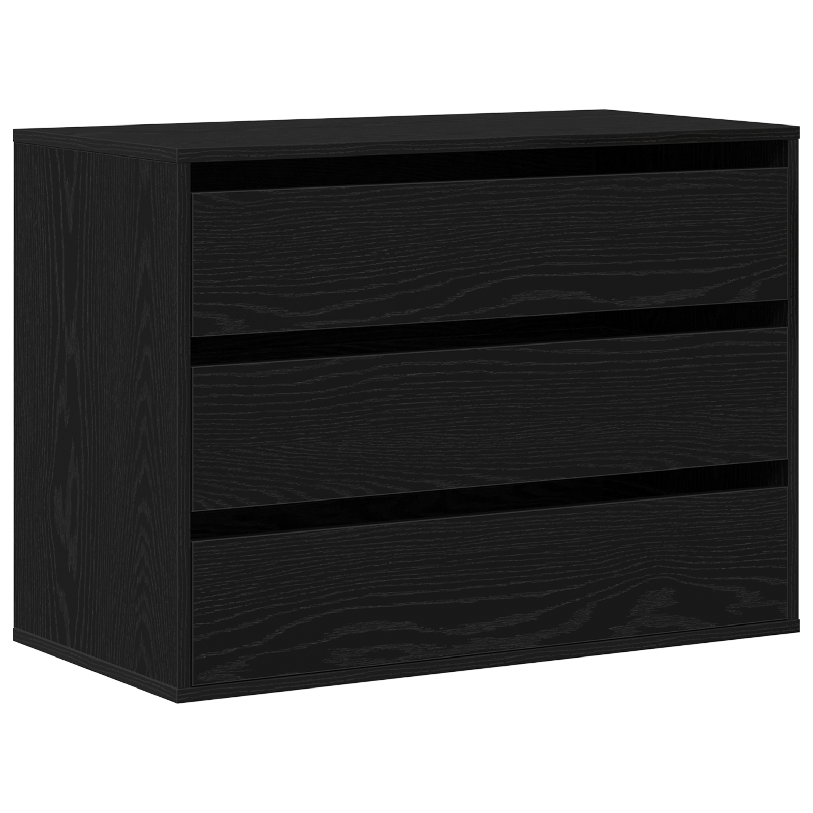 Ormar s ladicama Crna 80 x 41 x 58 cm Konstruirano drvo