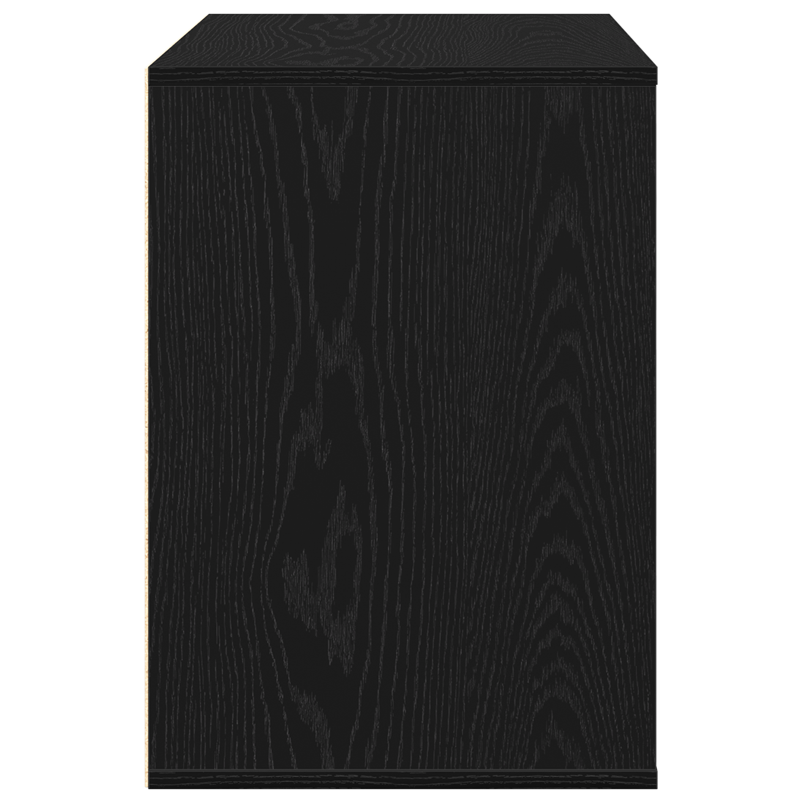 Ormar s ladicama Crna 80 x 41 x 58 cm Konstruirano drvo