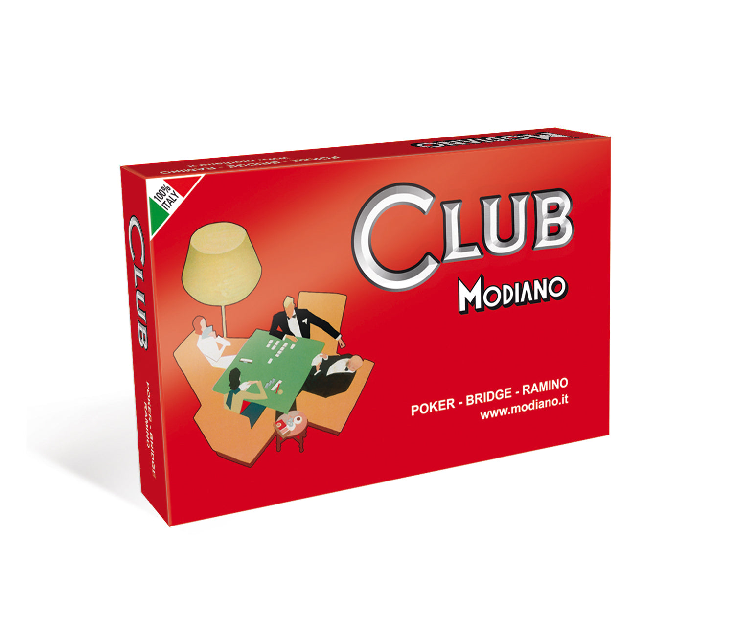 Igraće Karte Poker Crvene Modiano