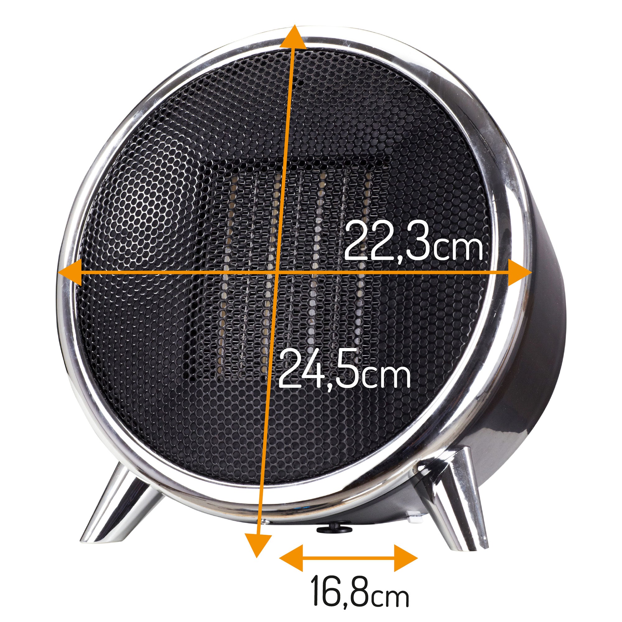 Keramický ohřívač s ventilátorem 1 500 W, Adler AD 7742