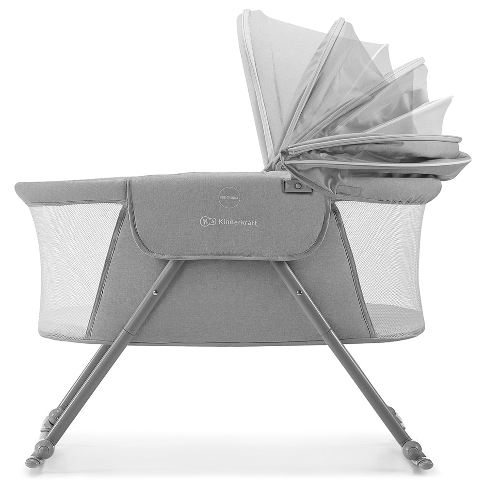 Kinderkraft Krevetić LOVI 3u1, grey