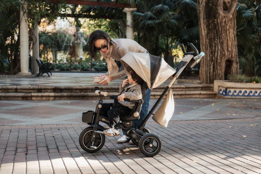Kinderkraft Tricikl SPINSTEP 2 PLUS, bež