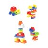 Kocke Building Blocks Medium – plava kutija 35 komada