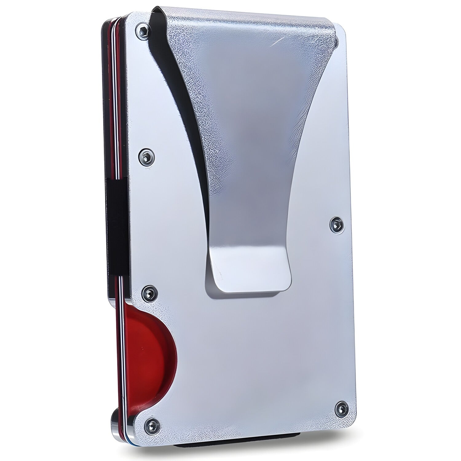 Metalna futrola za kartice - Srebrna KP25405