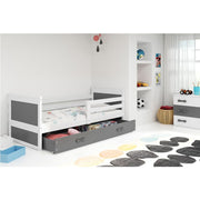 Krevet BMS Rico + ladica 190x80 cm, BIA grafit