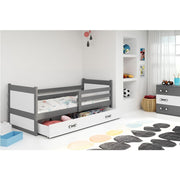 Krevet BMS Rico + ladica 190x80 cm, GRF bijela