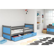 Krevet BMS Rico + ladica 190x80 cm, GRF plava