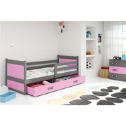 Krevet BMS Rico + ladica 190x80 cm, GRF roza