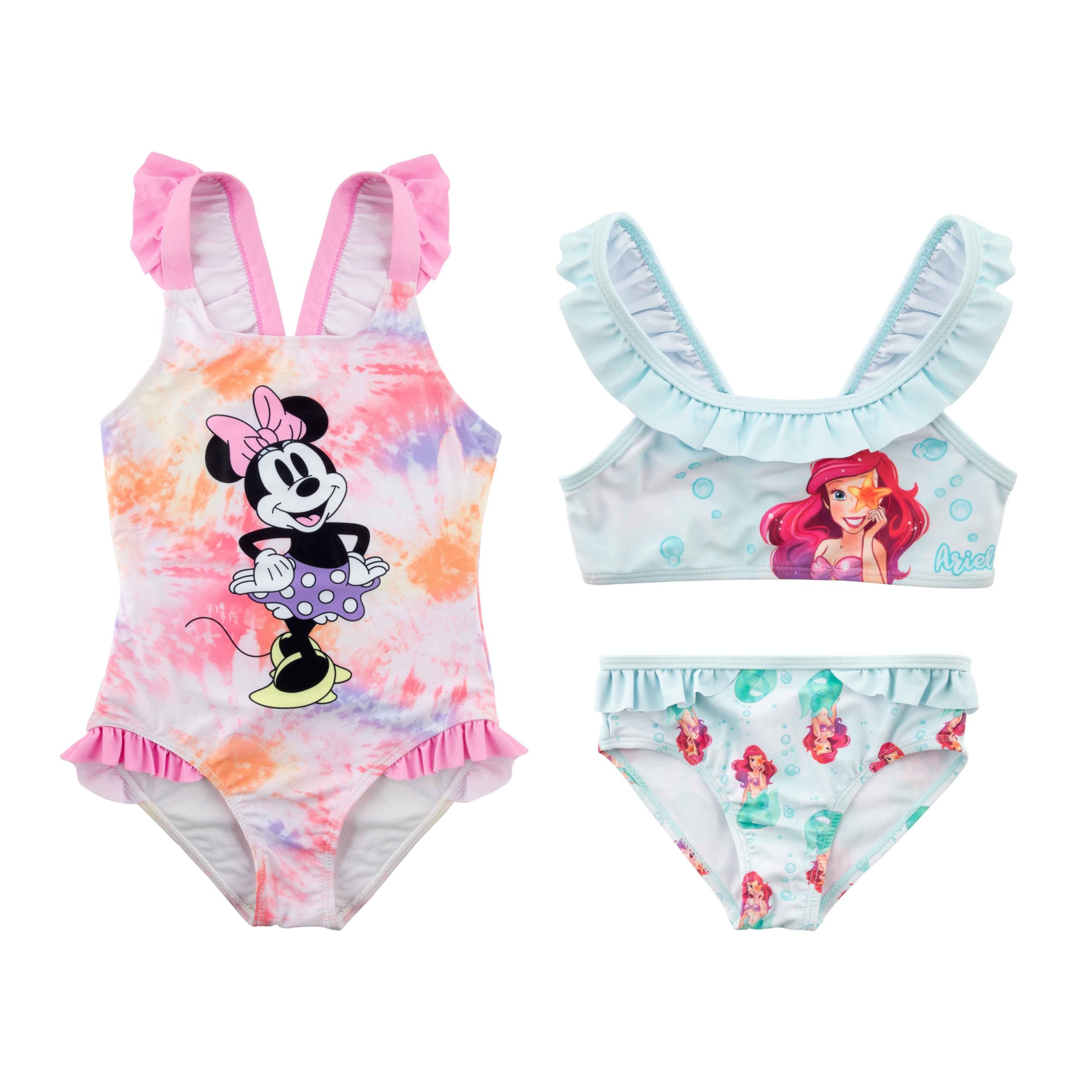 Kupaći kostim za cure Disney – Minnie i Ariel Ariel 98/104