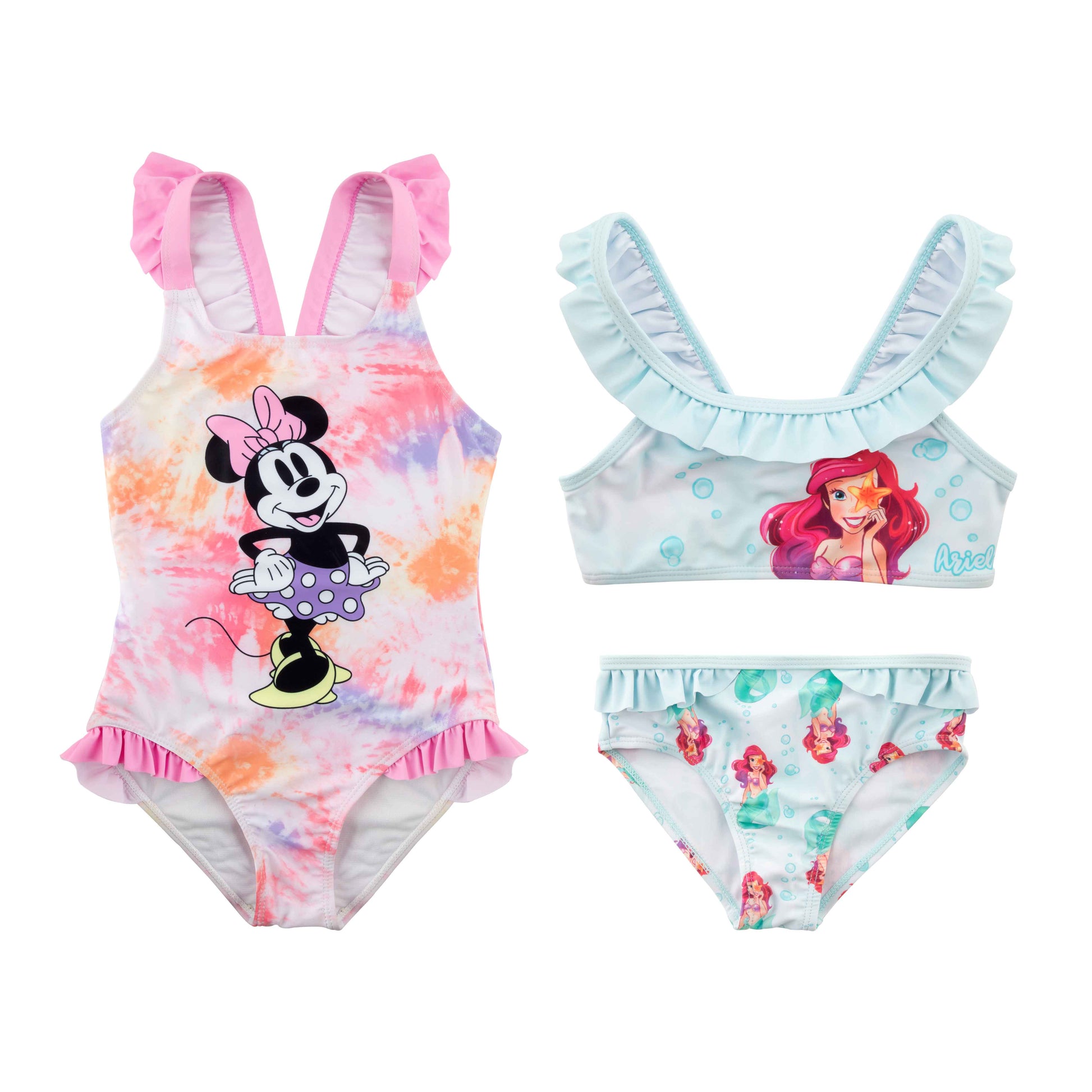 Kupaći kostim za cure Disney – Minnie i Ariel Ariel 122/128