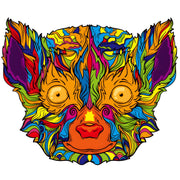 Drvene puzzle - Lemur / L KP21962