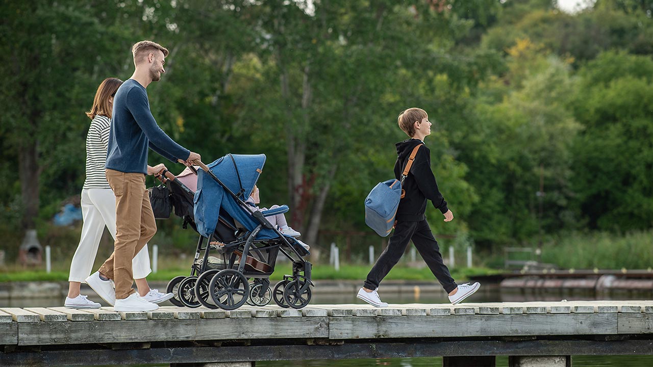 Lionelo Annet Plus sportska kolica, Black Carbon