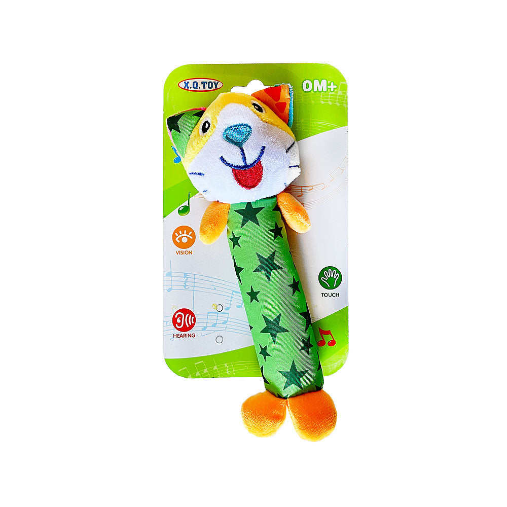 Mekana plišana zvečka za bebe - Za razvoj osjetila Model 03