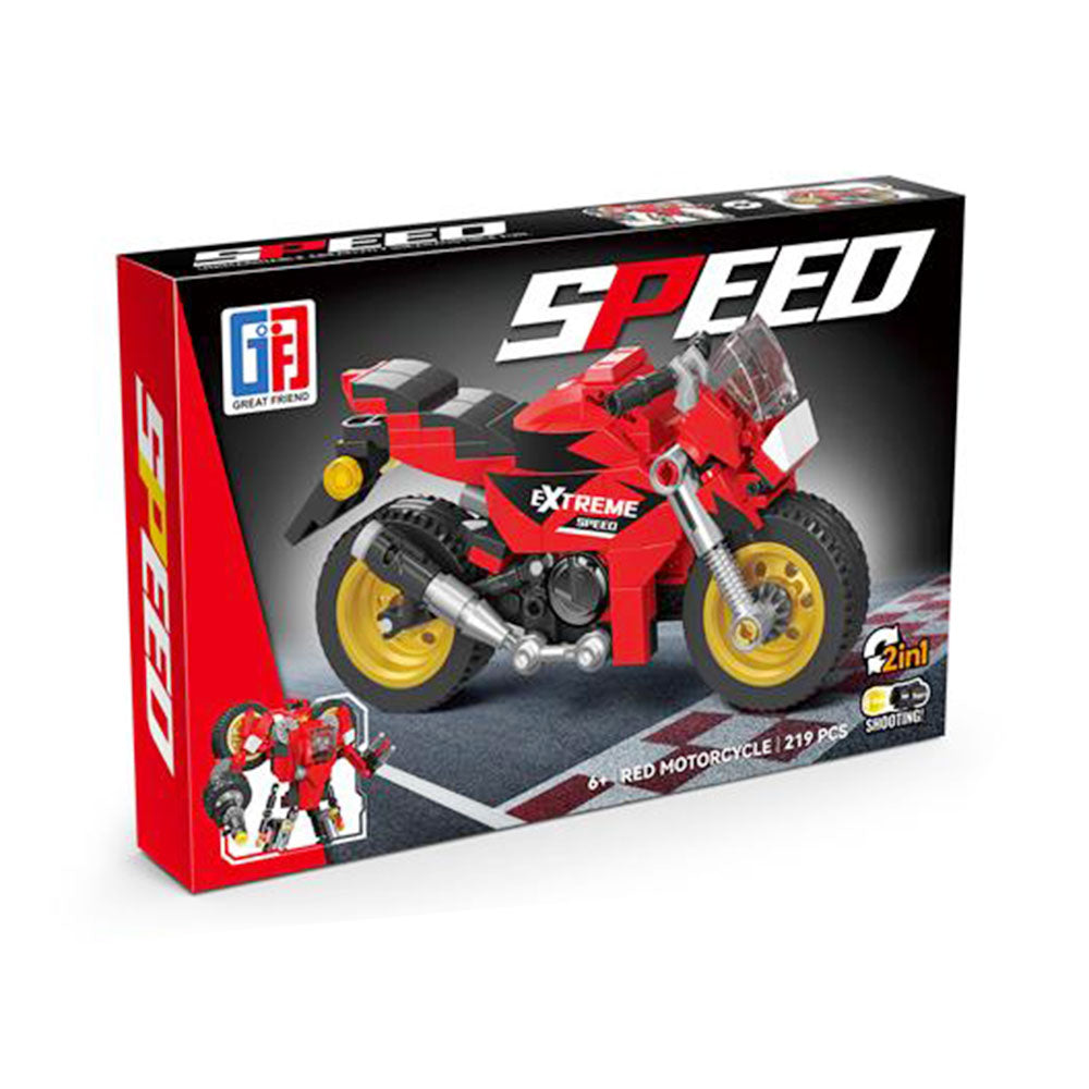 Kocke Building Blocks Medium – plava kutija 35 komada