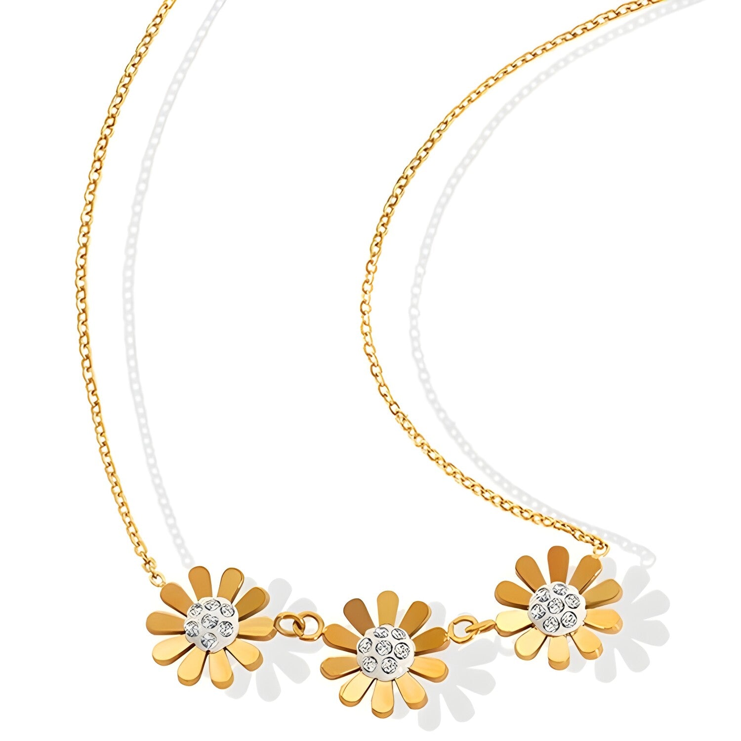 Ogrlica FA-20866 - Zlatna KP20866