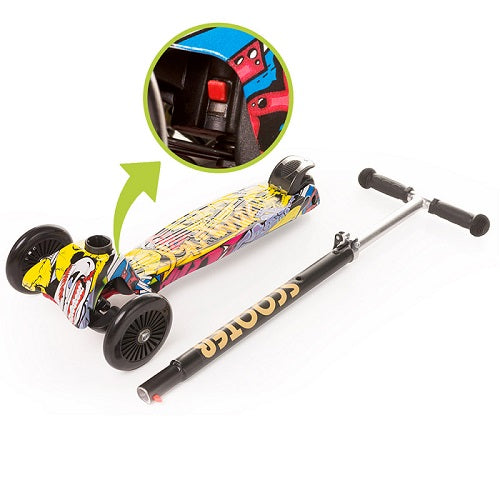 4BABY romobil (do 50 kg) – Green