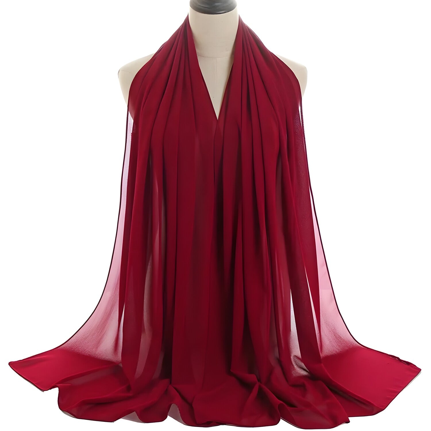 Šal OL-33825 - Bordo KP33825