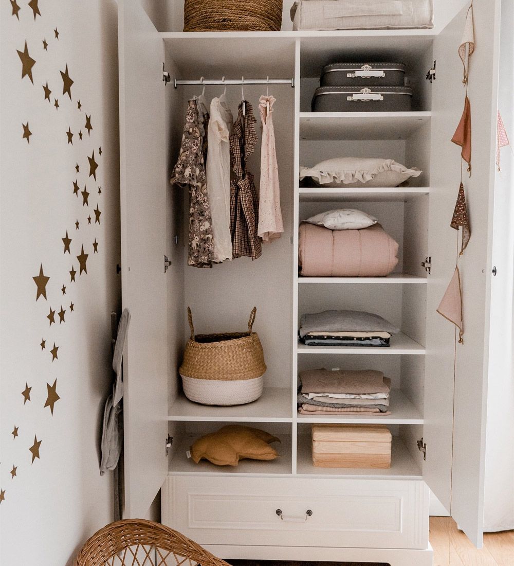 Bellamy Ines ormar s 2 vrata, ivory