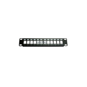 Patch panel 12port 10" frame