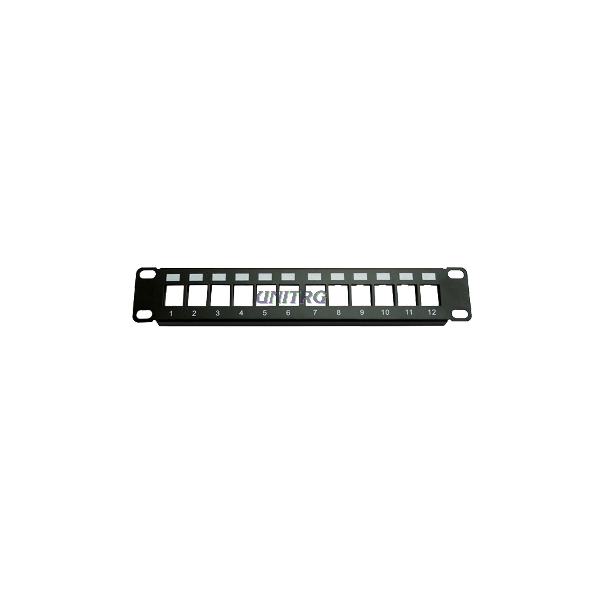 Patch panel 12port 10" frame