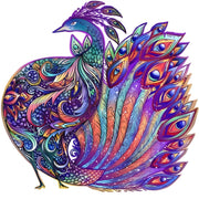 Drvene puzzle - Peafowl/ L KP22008