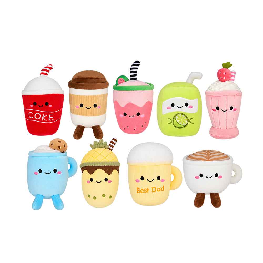 Pliš Kawaii Pop Drink 13 cm – 9 preslatkih modela Model 06