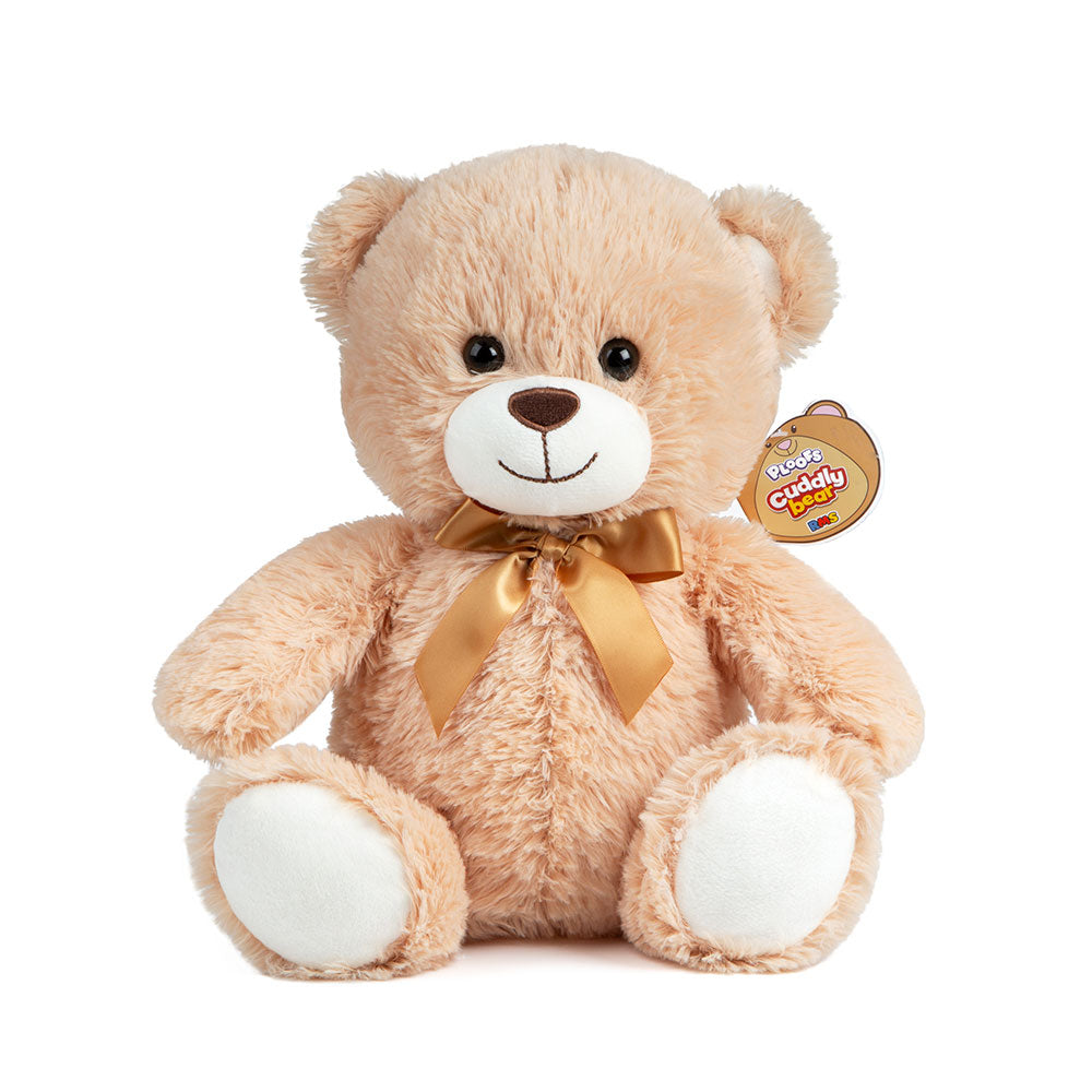 Plišani medo Cuddly Bear – nježna plišana igračka za bebe i djecu Bijela