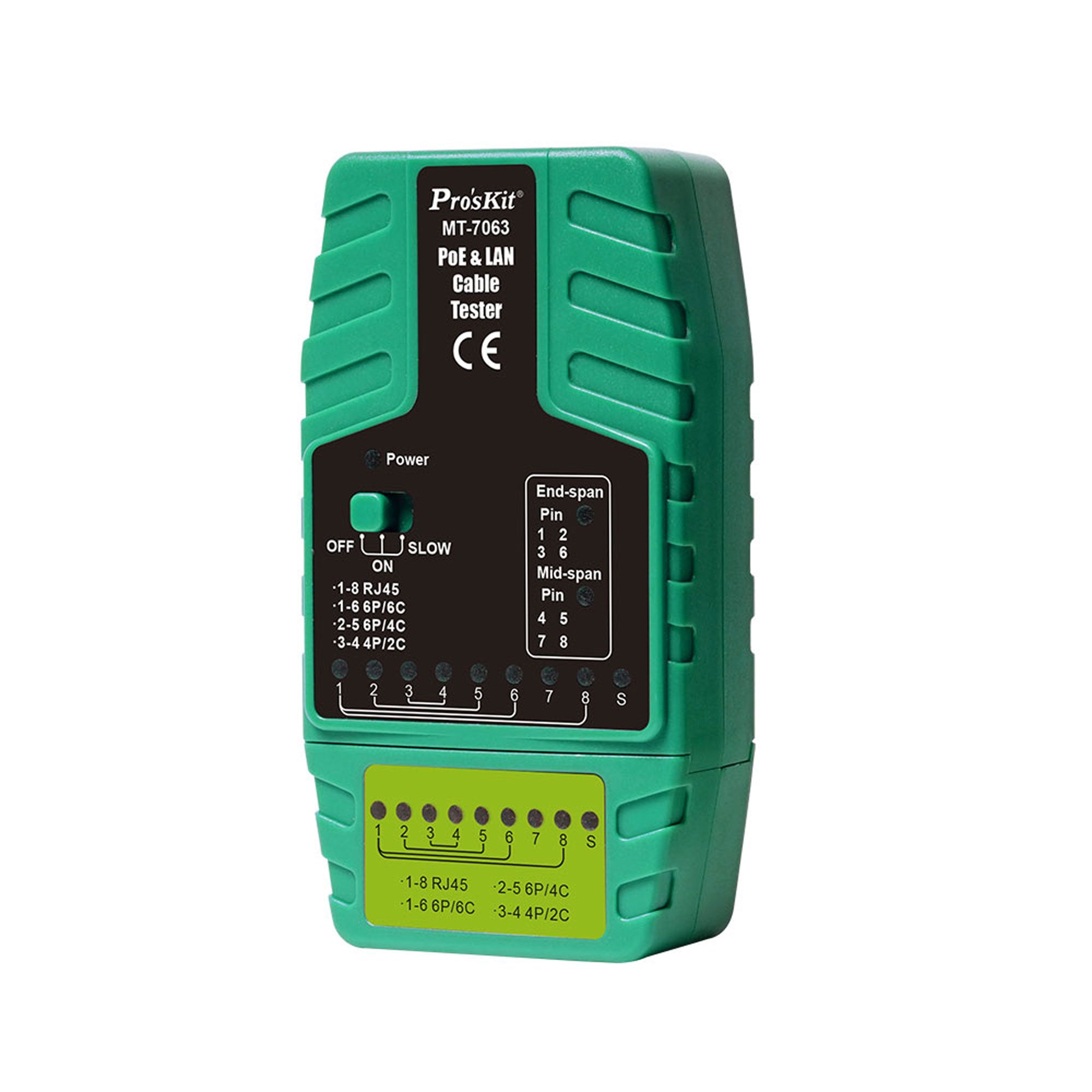 Lan tester MT-7063 PoE&LAN
