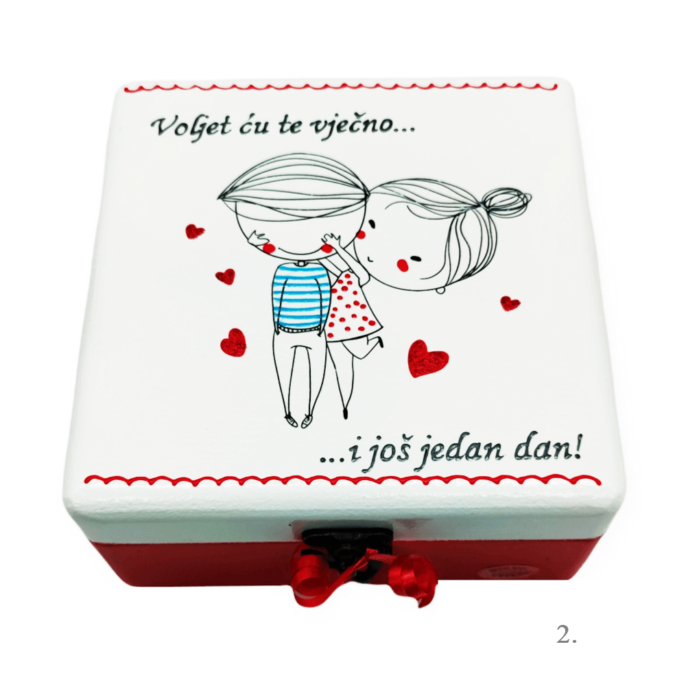 🎁 Darilo z ljubeznijo – Škatle spominov za poroke in obletnice - 2. - 165135